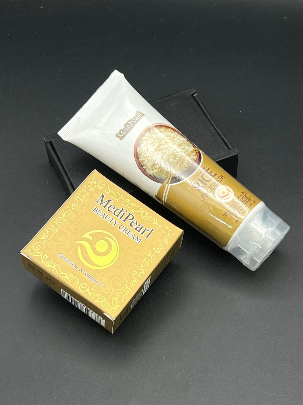 MediPearl Skin Care Bundle Offer.(1 Jar cream+ 2 Tubes Rice Facewash)